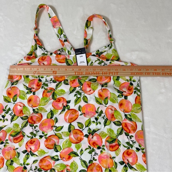 BCBG PARIS Womens Swim Cover Peach Print Size Small Medium NWT - Picture 9 of 10
